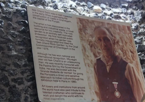 Nek Chand, Dalit, environmental justice, ecology, Rock Garden, Nek Chand