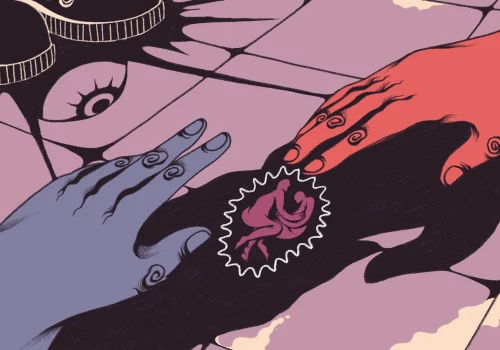 Artwork by Mia Jose for queerbeat